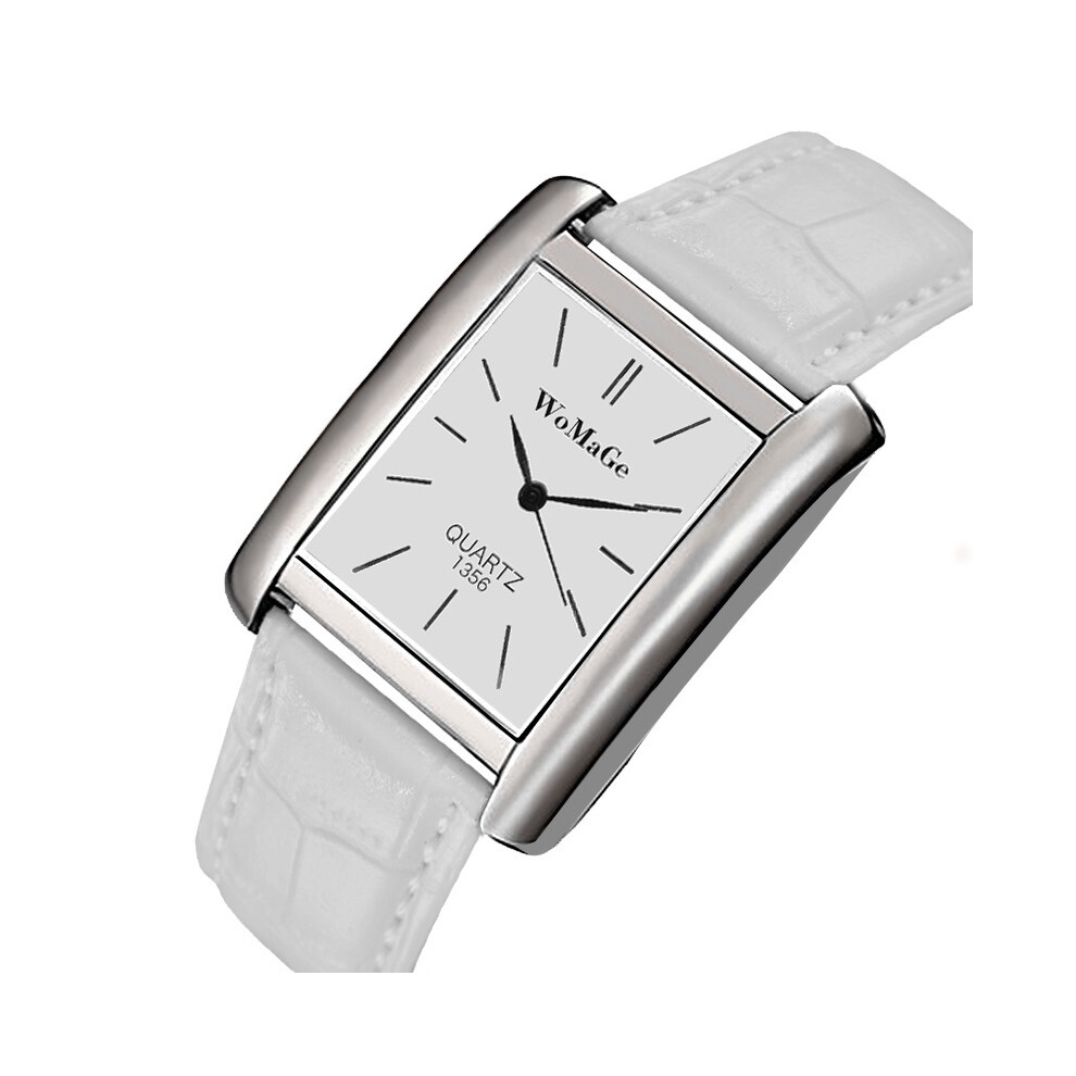 (4)2022 Nouvelle montre carrée pour hommes, boîtier en or rose et argent, montres pour hommes, marque