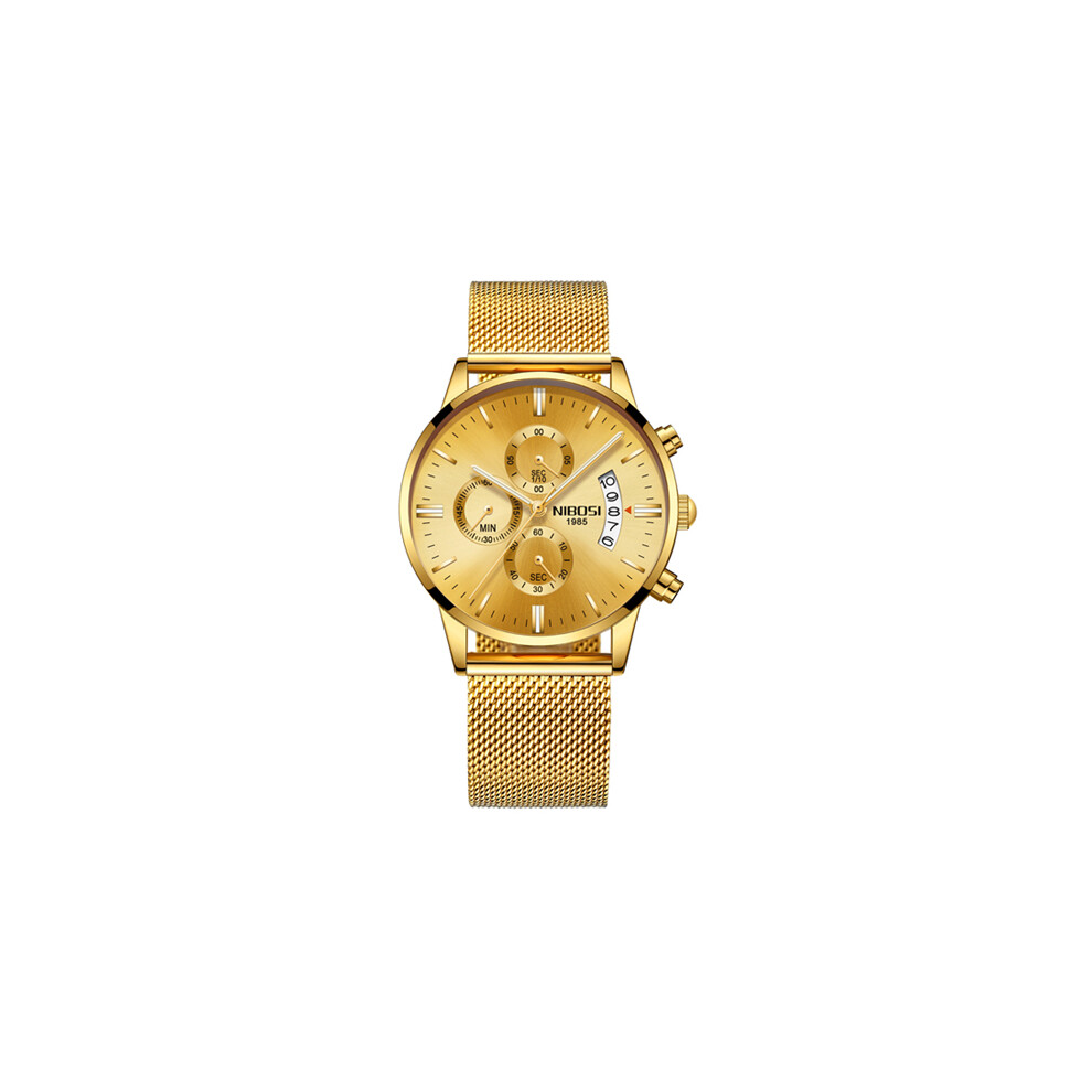 (16)NIBOSI Relogio Masculino Montres pour hommes Top Marque Luxe Célèbre Montre pour hommes Mode Décontracté