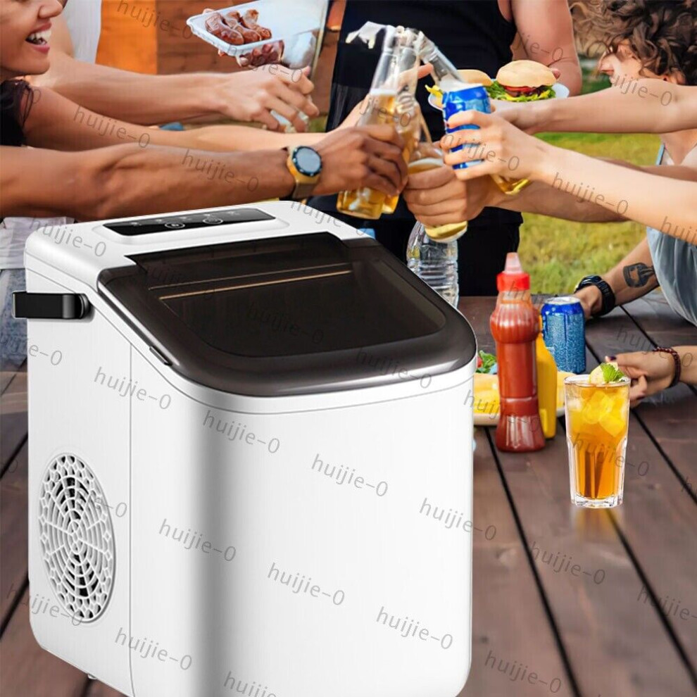 Counter Top Electric Ice Cube Maker Machine Digital LED Indicators