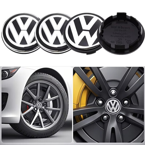 Vw Rim Covers Car Wheel Tire Rim Cover Center Hub Cap Decoration For VW GTI Golf 6 7 ...