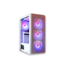 Gaming PC Tower, i7-3770, 16GB RAM, 1TB+256GB SSD, GT730 2GB Win 11 White 6 Fan