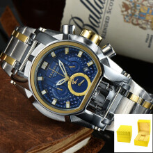 (IVT1300-H2) Unbesiegbare Herrenuhren Reserve Bolt Zeus Chronograph Unbesiegte Luxusuhr Invicto Relógio