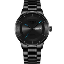 (7)NIBOSI Quartz Horloge voor Heren Sport Top Luxe Heren Waterdicht Lichtgevend Roestvrij Staal Datum