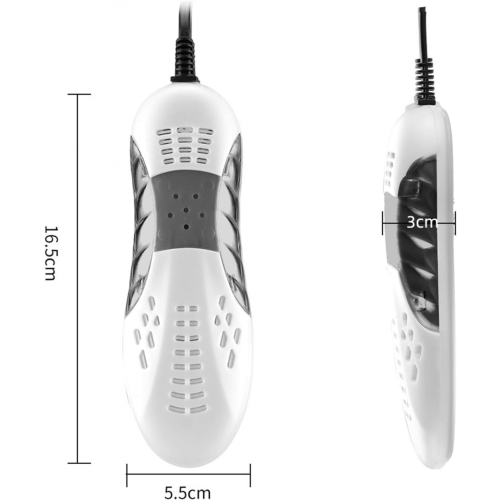（White）Boot Dryer with Heater and UV Light for Fast Drying and Sterilization 1