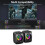 USB Wired LED Computer Speakers Stereo Bass Subwoofer 3.5mm for Desktop PC MP3 8