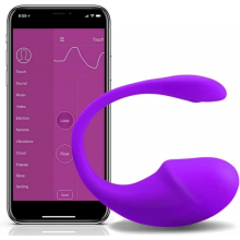 (Violet) Exerciseur intelligent en silicone pour les muscles du plancher pelvien pour femmes, étanche, avec contrôle de la vessie
