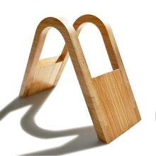 Porte-filtre à café en bois, présentoir pour papier filtre à café pour bar à domicile