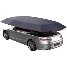 Housse de voiture universelle parapluie tente protection UV étanche 4,2 x 2,1 m bleu.