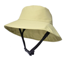 Urheilullinen surffihattu aurinkosuojalla ja hihnoilla, hengittävä monikäyttöinen hattu naisille ja miehille (beige)