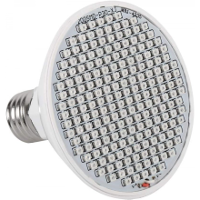 24W 200-LED svetlo na pestovanie rastlín E27 hydroponické lampy na pestovanie kvetov a zeleniny 85~265V