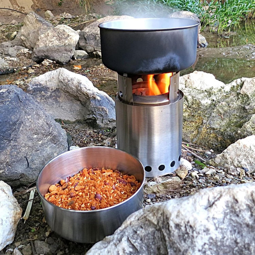 Solo Stove Lite - Σόμπα για κάμπινγκ, πεζοπορία και επιβίωση | Ισχυρή και αποτελεσματι 2