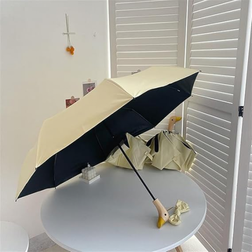 Ομπρέλα Creative Duck με πτυσσόμενη ομπρέλα Sun Rain διπλής χρήσης για γυναίκες, αντηλιακ 2