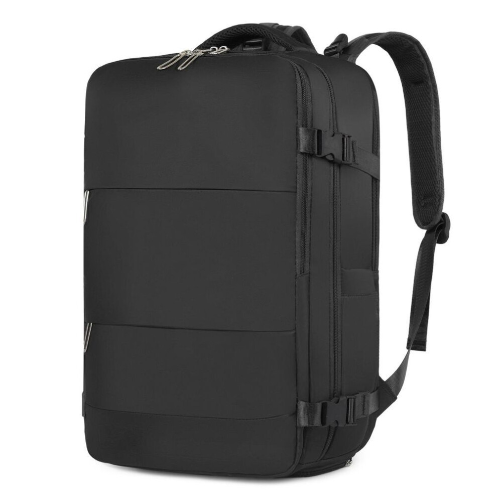 (black) Women Laptop Backpack 15.6inch Teenage girl USB charging school Backpack Independent Shoe bag travel Backpack outdoor Backpack