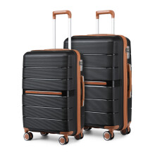 Kono British Traveller Hard Shell Suitcase
