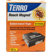 TERRO T256 Poison Free Roach Magnet Trap and killer with Exclusive