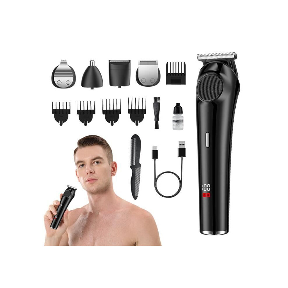 Tondeuse à cheveux - - Multifonctionnelle 5 en 1 - Autonomie de 90 minutes - Sans fil - Mixte