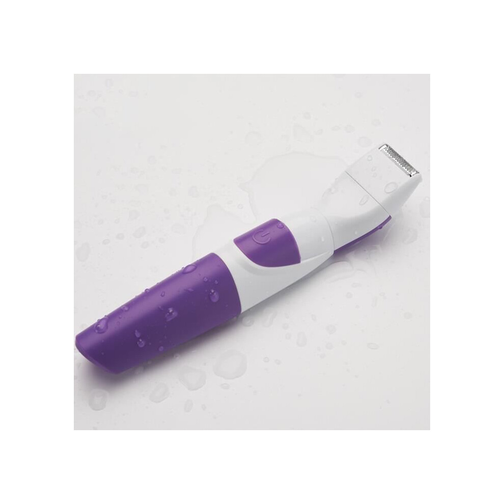 Tondeuse à cheveux - 2 en 1 - Violet - Accessoires inclus - Fonctionne sur batterie