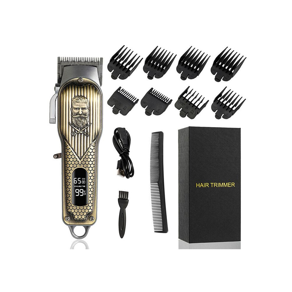 Tondeuse à cheveux électrique vintage T9 pour homme, tondeuse professionnelle, tondeuse de barbier,
