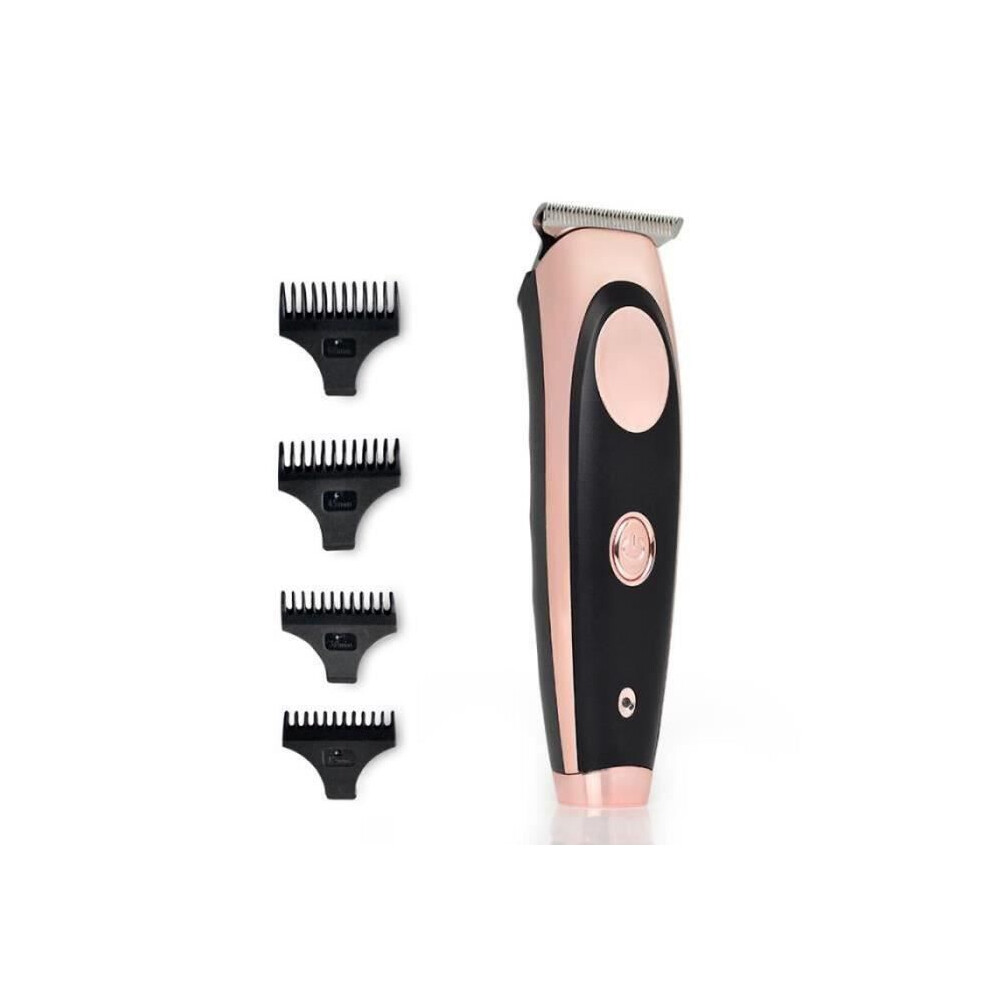 Tondeuse à cheveux étanche IPX-7 rechargeable par USB 800 mA noire