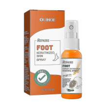OUHOE Foot Exfoliating Spray Repair Heel Calluses Dead Skin Anti-chapped Moisturizing Foot