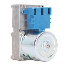 (As show, One size) Auger Feed Motor 20W Strong Conductivity Pellet Stove Auger Motor for Electric Fireplace Oven Beverage Cabinet AC220V 2r Per Minute (270kg.cm)