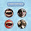 OUHOE denture modification teether Halloween party makeup styling denture decoration plastic teether 3
