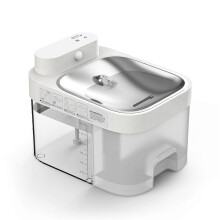 (As show, One size) Water Dispenser Automatic Circulating Water Filter Cat Dog Drinking Machine Intelligent Electric Drinking Machine Zero Consumable Design APP Remote