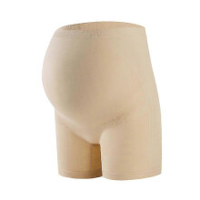(As show, One size) Maternity underwear summer high waist support belly late pregnancy breathable thin pregnancy underwear safety pants for women color M