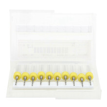 (As show, One size) 10pcs 1.2mm Cleaning Needle Nozzle Drill Bits Tungsten Carbide Practical 3D Printer Parts