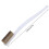 (As show, One size) 6pcs Printer Cleaning Steel Wire Brush Plastic Handle Rust Removal Wire Brush Accessory 3