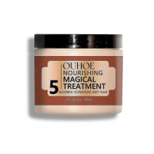 OUHOE urish hair mask repair hair dyeing and perming split dry and damaged urishing and hydrating