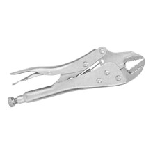 (As show, One size) Vise Pliers Locking Wrench Round Mouth Chrome Vanadium Steel Industrial Hand Tool 10in