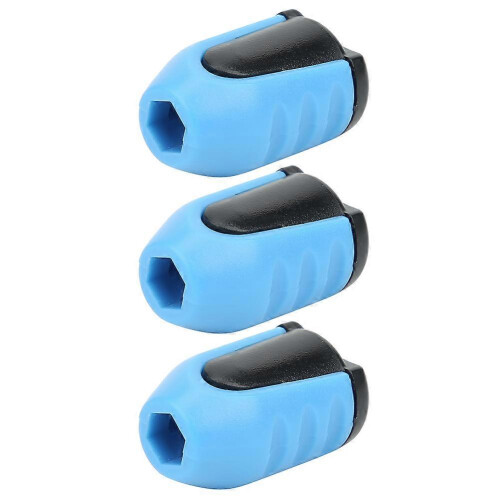 (As show, One size) 3Pcs Bits Magnetizer Ring Powerful Universal Magnetic Socket for 6.35mm Screwdriver 2