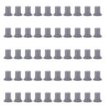 (As show, One size) 50PCS Hex Screw Bolt Covers Waterproof Dustproof Hexagonal Screw Protective Caps Silicone Screw Head Protector M12 33mm / 1.3in Height