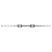 (As show, One size) LMLF18B-500-2R Miniature Linear Guide Rail 2pcs Sliding Block 500mm x 18mm