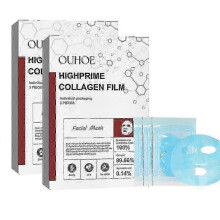 6pcs Ouhoe Hydrolyzed Collagen Protein Film Gel Facial Mask Paper Anti Wrinkle Moisturizing Soluble Face Filler Firming
