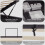 Vida Designs (Double, Grey) Lisbon Ottoman Bed Frame Faux Leather Storage UKFR 4