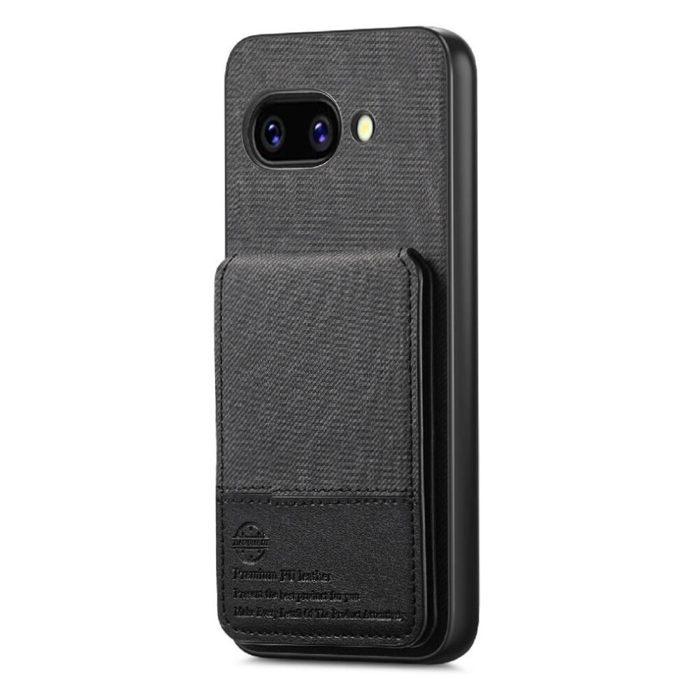 (Black) Case For Google Pixel 9A Shockproof Leather Case Wallet Rfid Blocking Black 764563549863