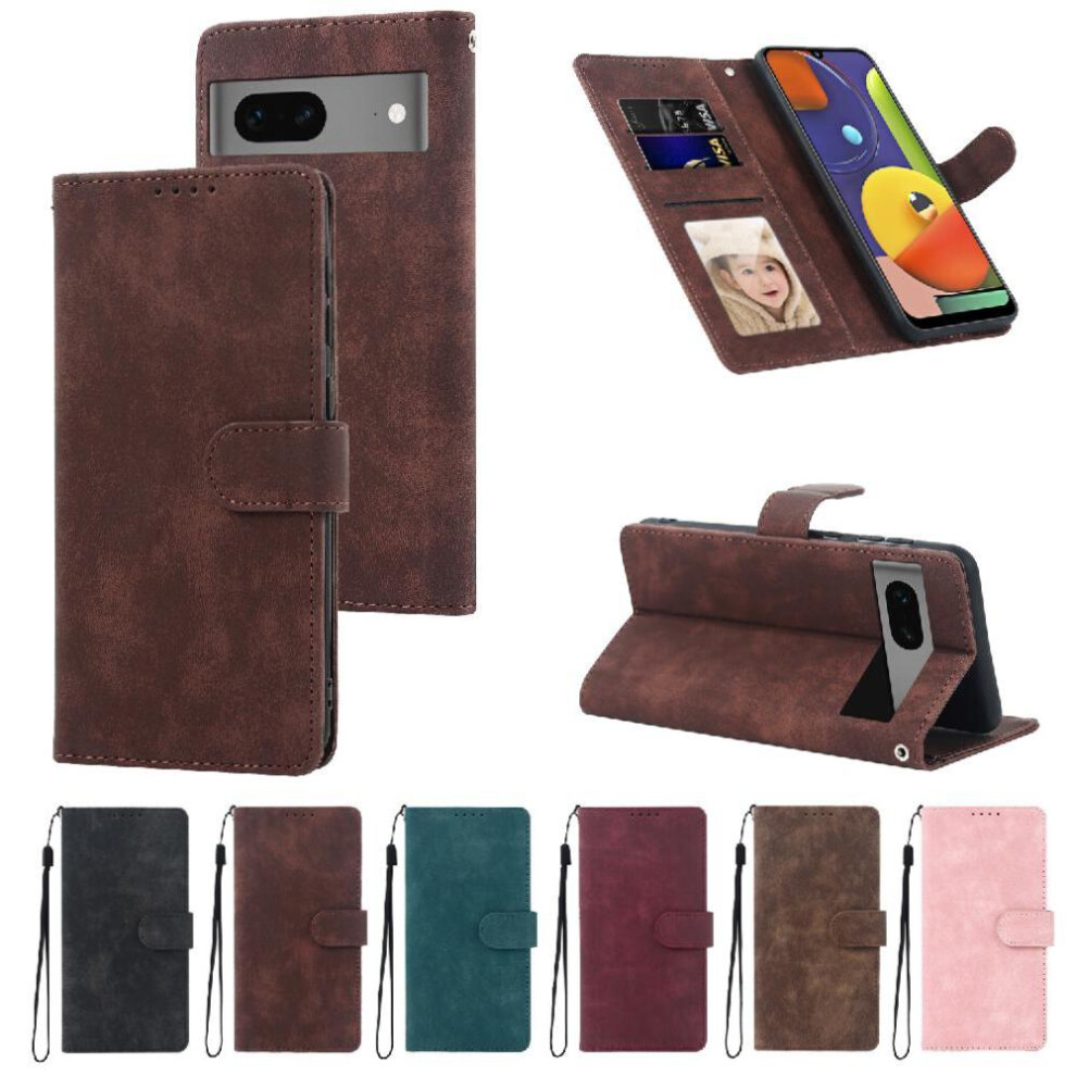 (C1 ) Flip Case For Google Pixel 7 Wallet Shockproof Premium Flip 764563551668