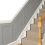 15 Pack Shaker Wall Panelling Kit 10x100cm + 5x50cm MDF Slat 3D Strips 3