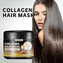 OUHOE Collagen Hair Mask Repairs Dry and Frizzy Hair Deeply Moisturizing and Smoothing Hair