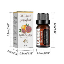OUHOE 10ml Grapefruit Fat-eliminating Essential Oil Slimming Sh
