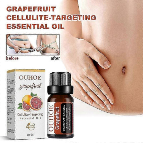 OUHOE 10ml Grapefruit Fat-eliminating Essential Oil Slimming Sh 2