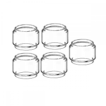 Lot de 5 ampoules de rechange en verre Pyrex pour réservoir GeekVape Zeus Sub Ohm / Zeus X RTA 4,5 ml (transparentes)