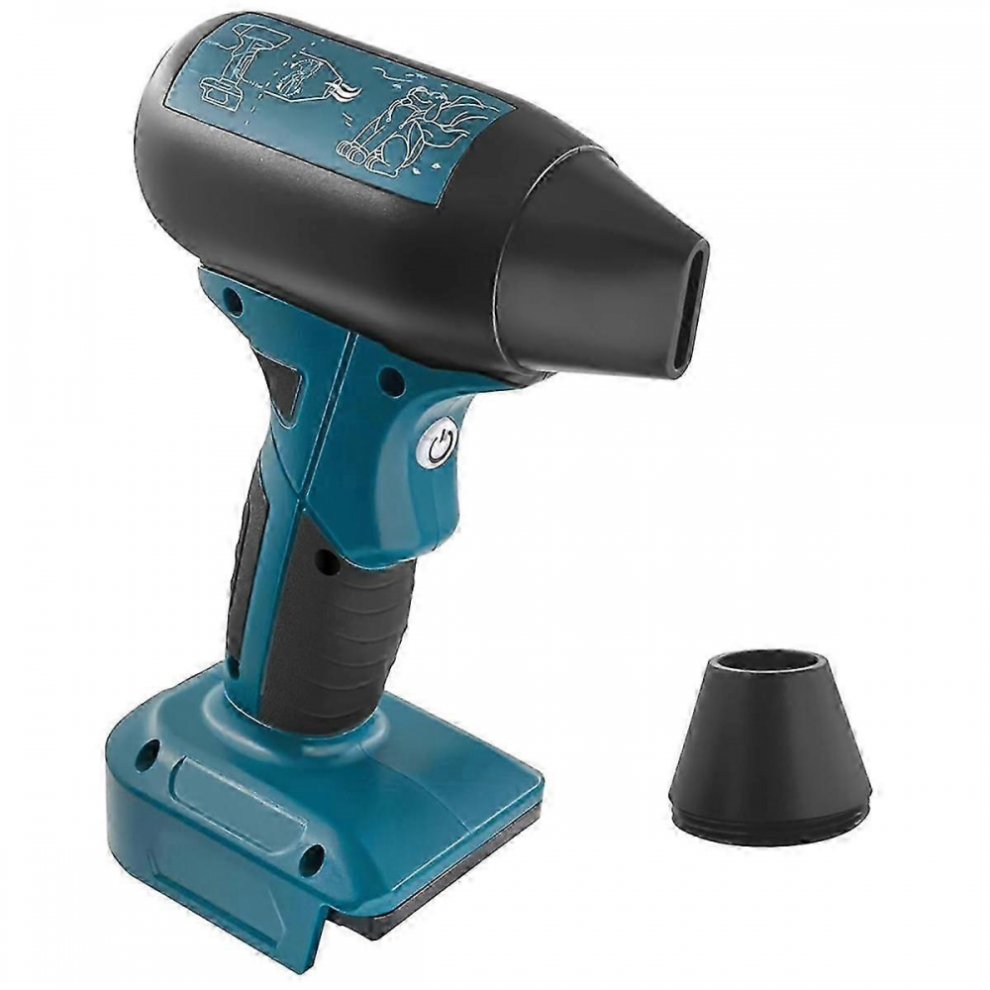Mini souffleur à jet portable, ventilateur turbo violent compatible avec batterie Makita 18 V