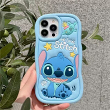 (13 Pro Max) Apple Cartoon Anime Silicone Phone Case