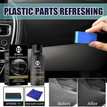 (30ml set) Ouhoe Automobile Plastic Refresher Instrument Panel Interior Dustproof Glazing Plastic Whitening Maintenance Repair Cleaning 3658889770018