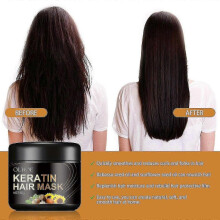 OUHOE keratin hair care mask hair mask deep urishing soft hair repair dry and manic hair tail fork