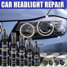 OUHOE Light Repair Spray Automotive Headlight shade Scratches Polishing Automotive headlight repair refurbishment repair a