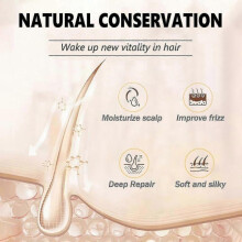OUHOE urish hair mask repair hair dyeing and perming split dry and damaged urishing and hydrating soft